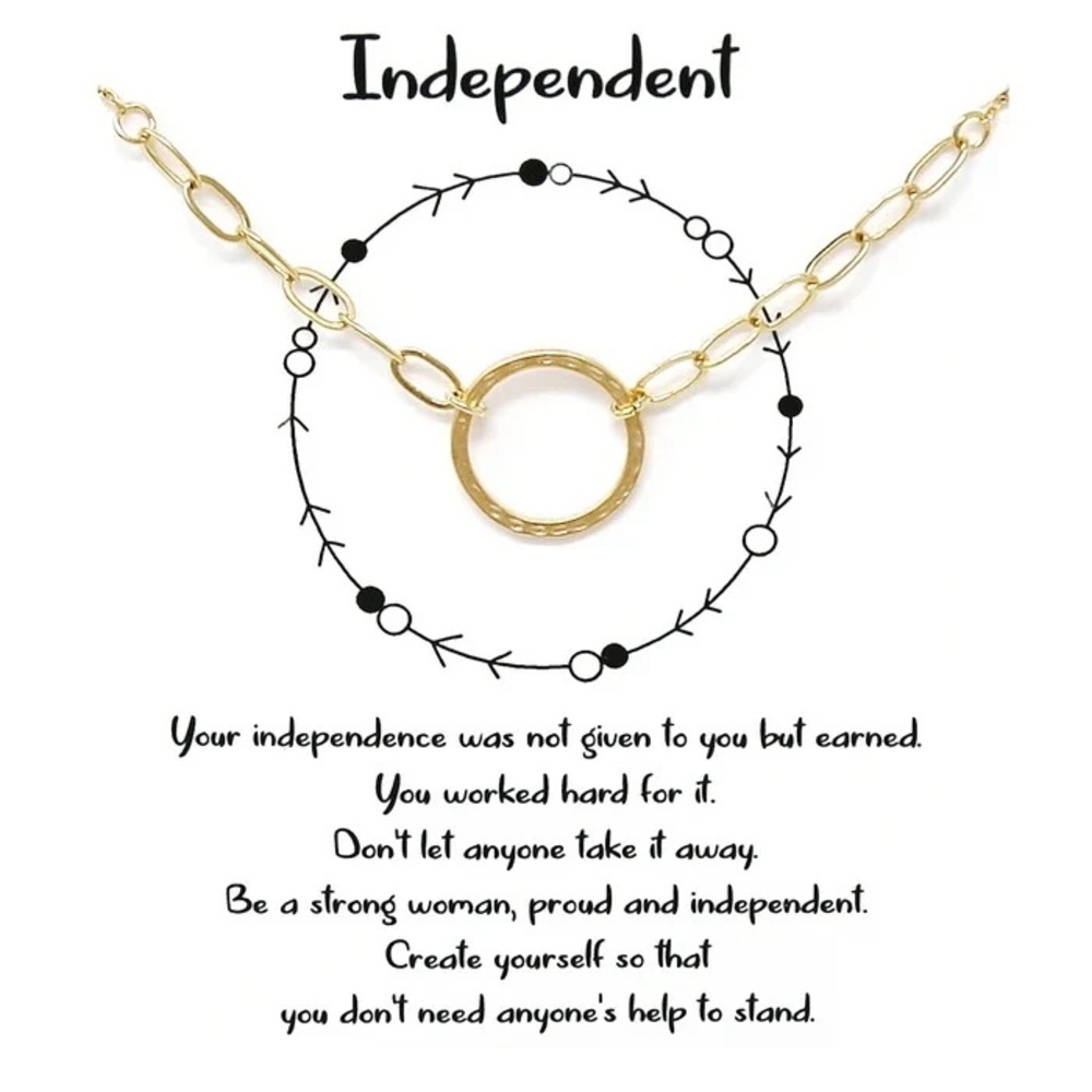 Independent Gold Necklace